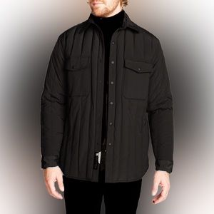 Robert Graham Men's Quilted Padded
Shacket Jacket Black NWT Retail $348 XL